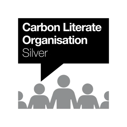 Carbon Literate Organisation Silver logo